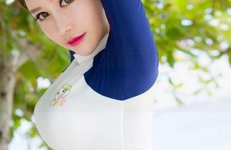 MiStar魅妍社 – 掀起吊带风暴，夏倪可ella精选图集中的微风与轻纱碰撞。