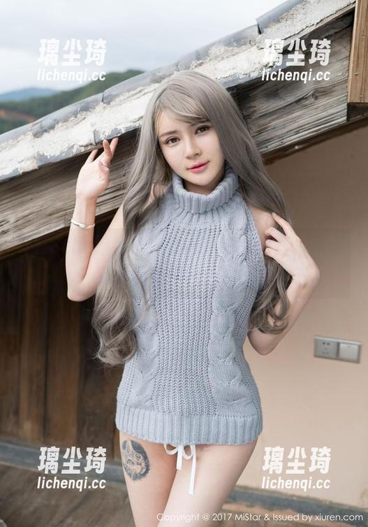 MiStar魅妍社-小尤奈 MiStar魅妍社 - 小尤奈白裙写真,没想到竟然看得我心底发痒
