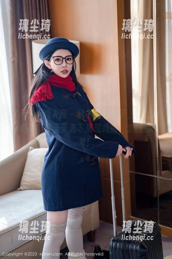 Xiuren秀人网-Cherry绯月樱 Xiuren秀人网 - 秘书太可爱了,Cherry绯月樱在无圣光下展现绚丽,套图来一发!