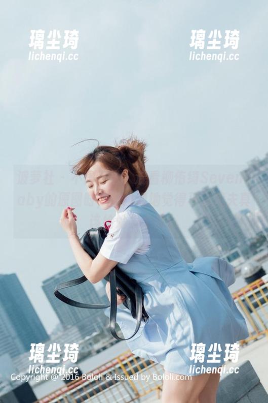 波萝社-柳侑绮Sevenbaby 波萝社 - 不得不说,观看柳侑绮Sevenbaby的原图时,我强烈地觉得马尔代夫真该给她发个奖!