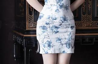 秀人网 – 木木hanna的红裙美图真不是一般的显眼，膝盖都不敢看