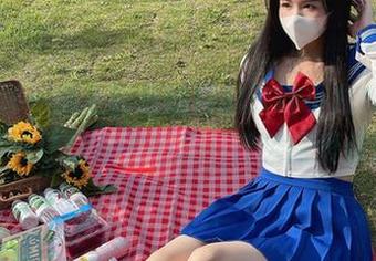 微密圈 – 戴上粉色睡裙的软妹小九九，高清壁纸让你欲罢不能，洗脑疼爱袭来！