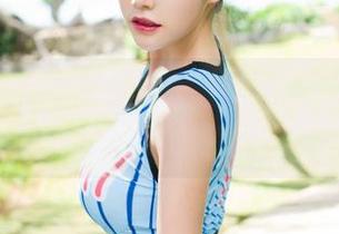 魅妍社 – 无法忽视的豹纹：兜豆靓Youlina的定制写真旅程